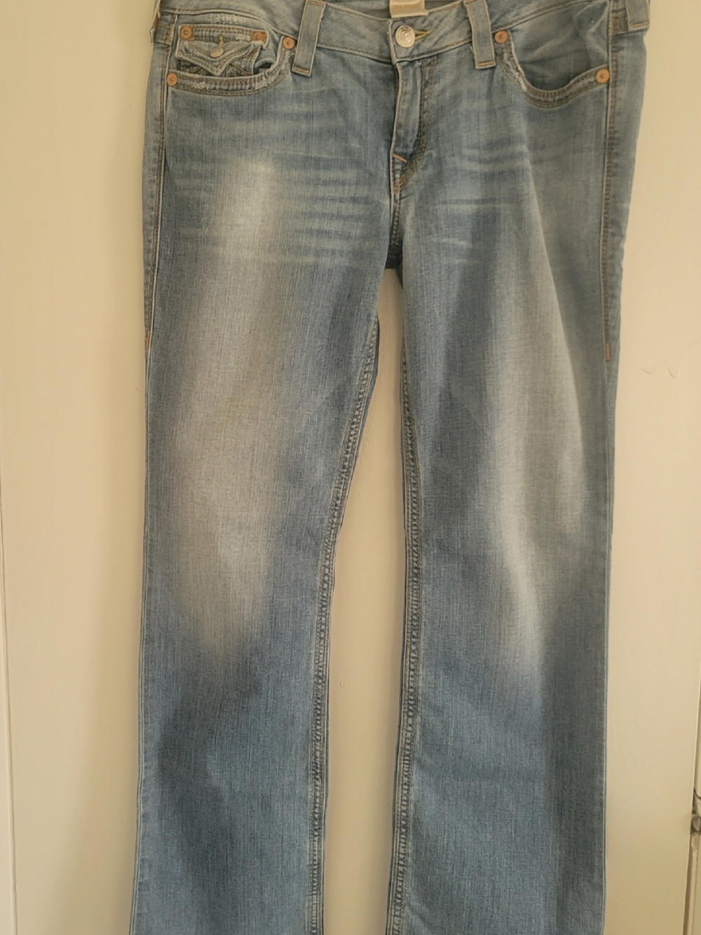 True Religion Light Blue Bootcut Jeans